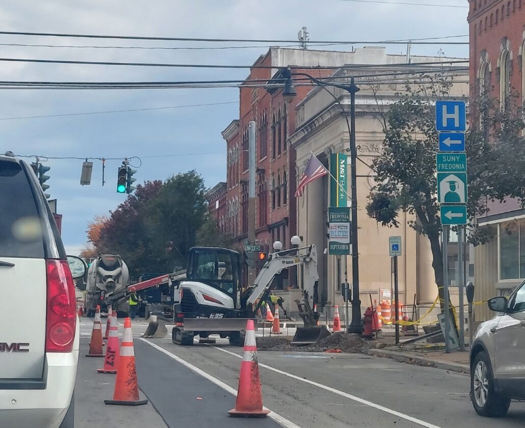 Road work to impact Fredonia traffic Friday News, Sports, Jobs